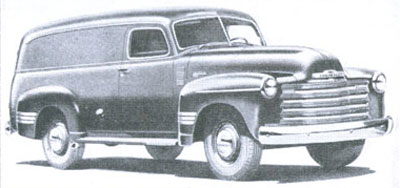 1947-1955 deluxe panel trucks