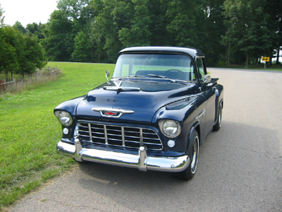 1955 chevrolet second series pick up truck