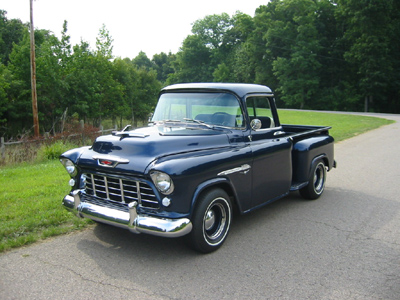 1955 chevrolet second series pick up truck