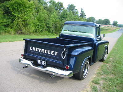1955 chevrolet second series pick up truck
