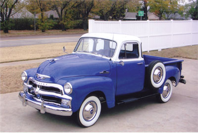1955 chevrolet deluxe pick up truck