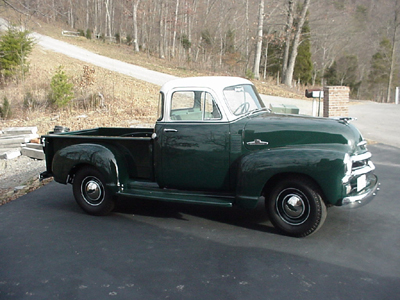 1955 chevrolet first series pick up truck