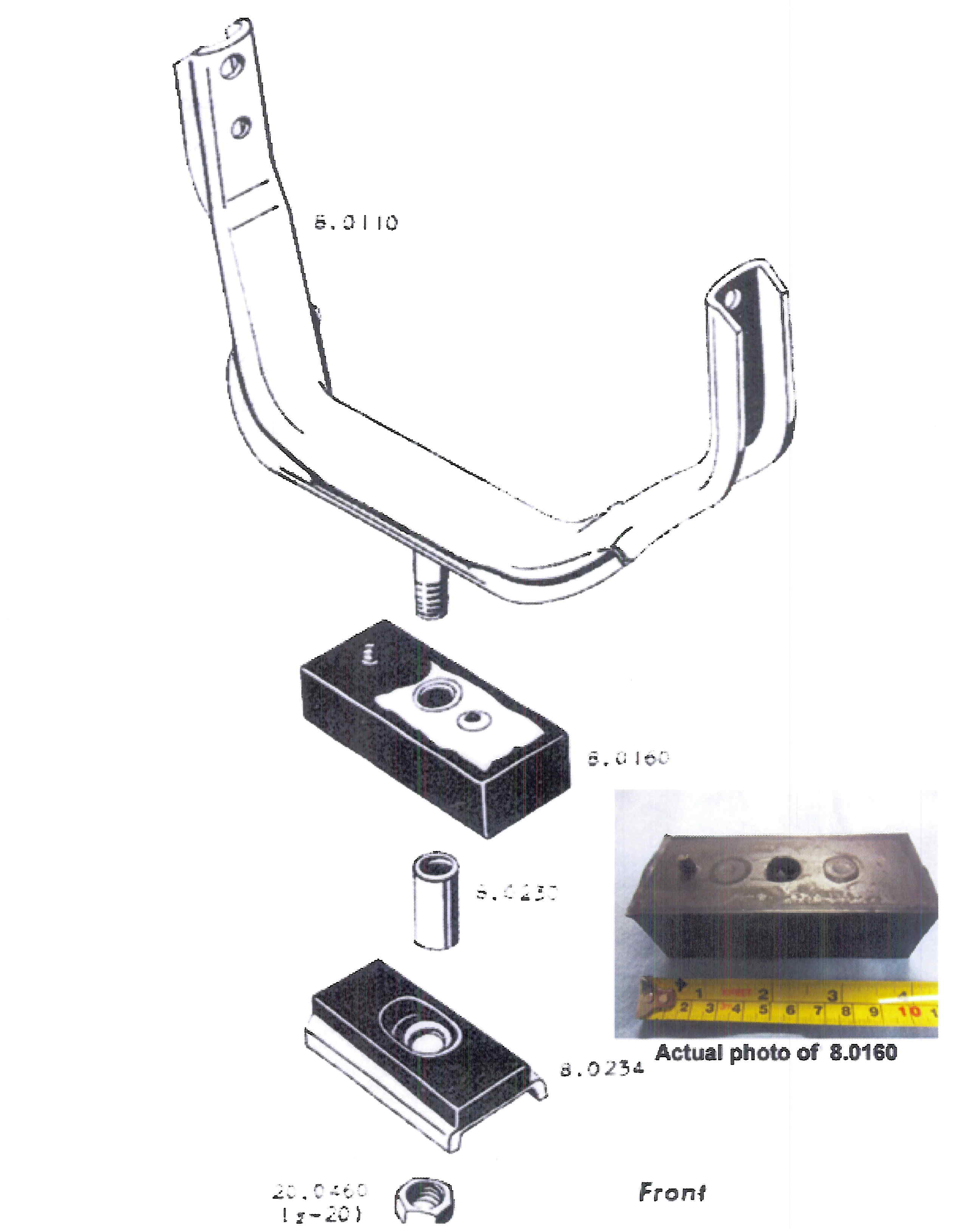 1937 Chevrolet Lower Bar