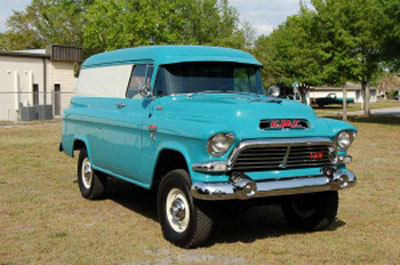 1957 chevrolet panel truck