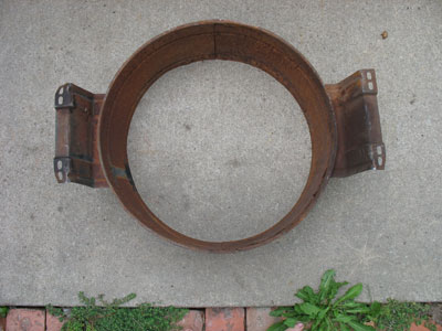 1958 1959 Chevrolet fan shroud 3