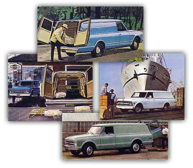 1967 1972 panel trucks