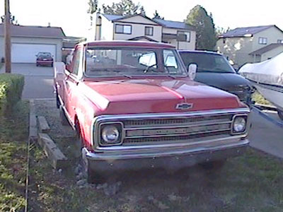1969 chevrolet pick up truck