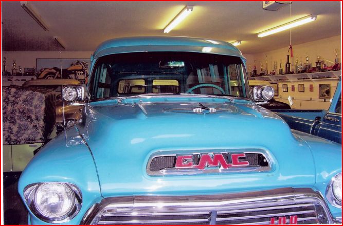 1957 Chrome Hood Emblem