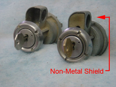 ignition cylinder light