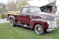 1950 Chevrolet Truckstell Overdrive