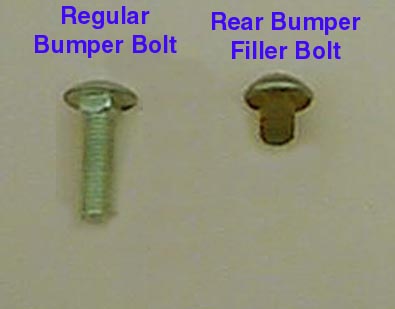lost bumper bolt