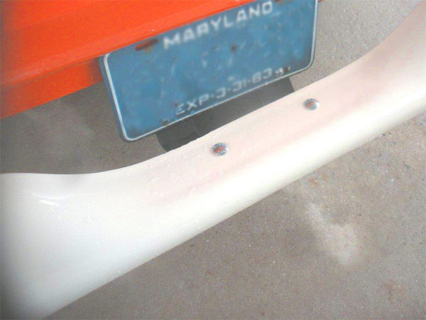  rear bumper plate