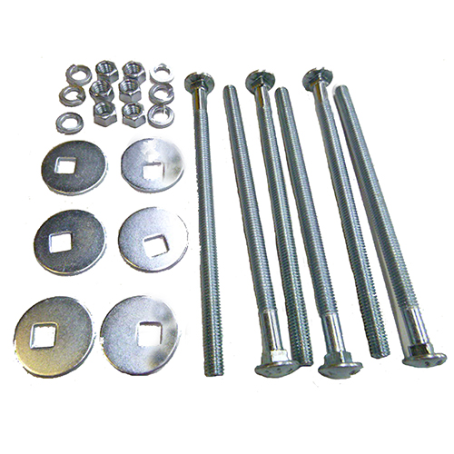 1934-1946 Bed To Frame Bolt Kit 1/2T Short Bed/Zinc Plate Chevrolet and GMC Pickup Truck