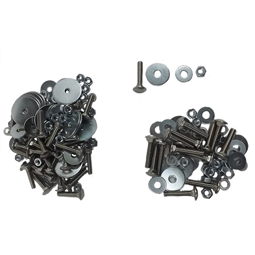 1934-1945 Bed Strip Bolt Mounting Set 1/2 Ton Short Bed/Ribbed Carriage Chevrolet and GMC Pickup Truck