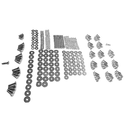 1934-1945 Bed Strip Bolt Mounting Set 1 Ton Extra Long Bed/Stainless Chevrolet and GMC Pickup Truck