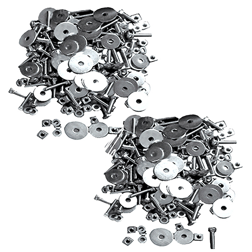 1934-1945 Bed Strip Bolt Mounting Set 1 Ton Extra Long Bed/Zinc Chevrolet and GMC Pickup Truck