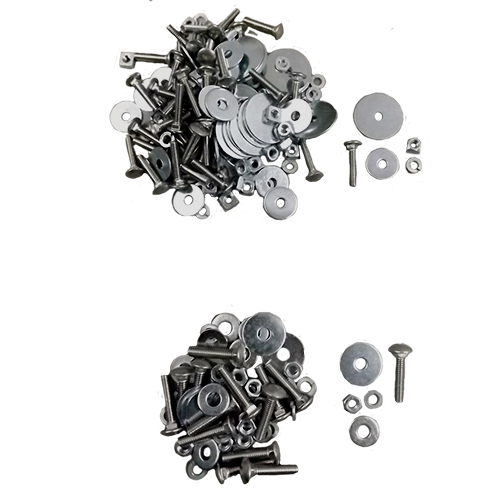 1946 Bed Strip Bolt Mounting Set 1/2 Ton Short Bed/Zinc Plated Chevrolet and GMC Pickup Truck