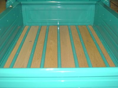 1960-1972 Oak Bed Wood Stepside Short Bed 1/2-ton Chevrolet and GMC Pickup Truck