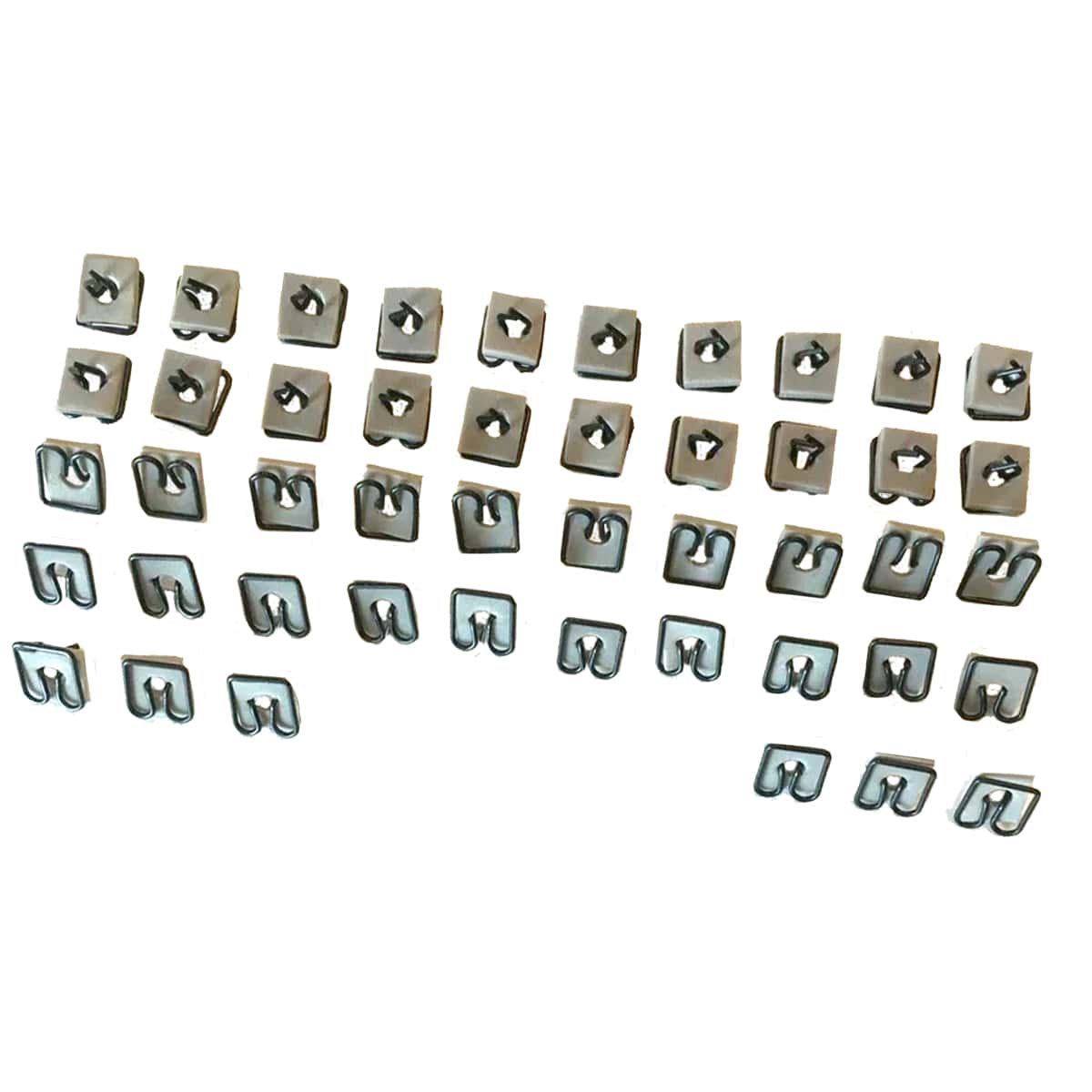 1955-1959 Dash Clips Set Of 8 For Trim Strip at Base Of Windshield Chevrolet and GMC Pickup and Big Truck