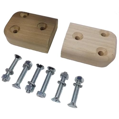 1934-1946 Wood Blocks for Floor Rail Chevrolet and GMC Pickup Truck