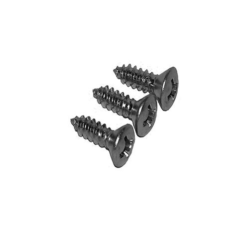 1947-Early 1955 Visor Screws 1st Chrome Phillips Set of 3 Chevrolet and GMC Pickup Truck