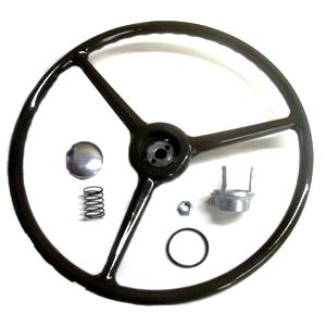 1941-1946 Steering Kit Black Chevrolet and GMC Pickup and Big Truck