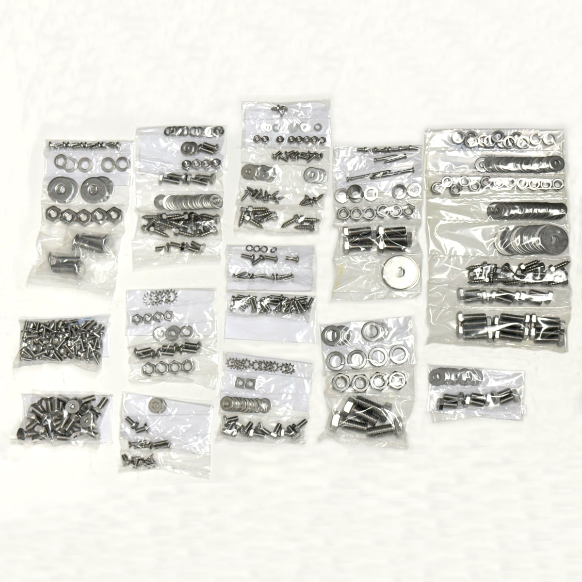 1941-1946 CHEVGMC HEX SS FASTENER KIT FOR CABFENDERHOOD