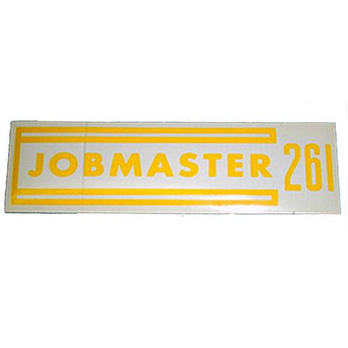 Job Master Engine 1954-1955 Valve Cover Decal Job Master 261 Chevrolet and GMC Pickup and ...