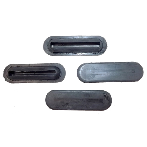 1936-1959 Rear Door Rubber Hinge No Hole Seals Suburban Chevrolet and GMC