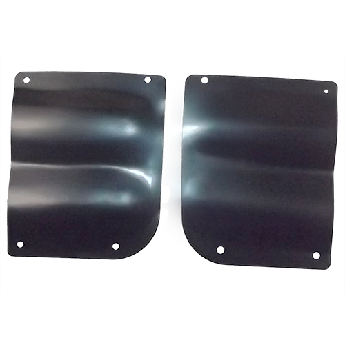 Late 1955-1959 Door Hinge Access Cover Metal Chevrolet and GMC Pickup Truck