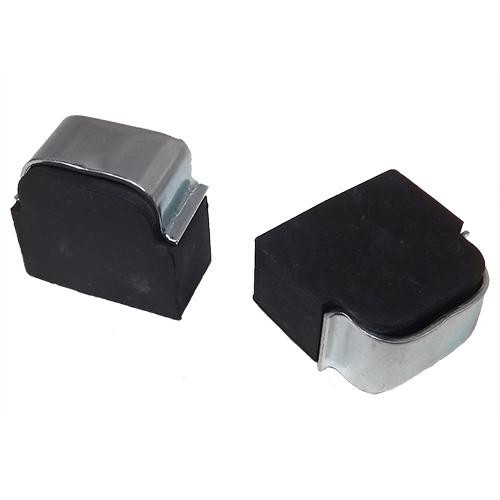 1933-1946 Door Dovetail Bumper Stops Sold in pair per door. Need two pair per Pickup and Big Truck Chevrolet and GMC