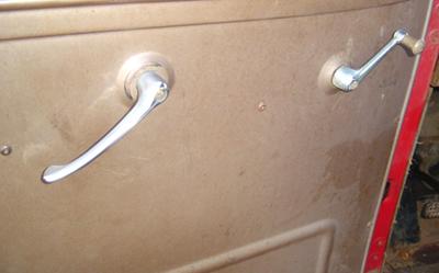 1941-1946 Door Handle Chrome Inside Chevrolet And GMC Pickup and Big Truck