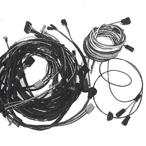 1955-1959 Chevrolet 1955-1956 GMC Wiring Harness Pvc Coated Wire Pickup and Big Truck with generator