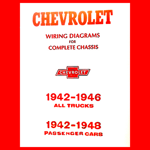 1942-1946 Wiring Harness Diagram Chevrolet Pickup Truck