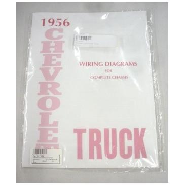 1956 Wiring Diagram Chevrolet and GMC Pickup Truck