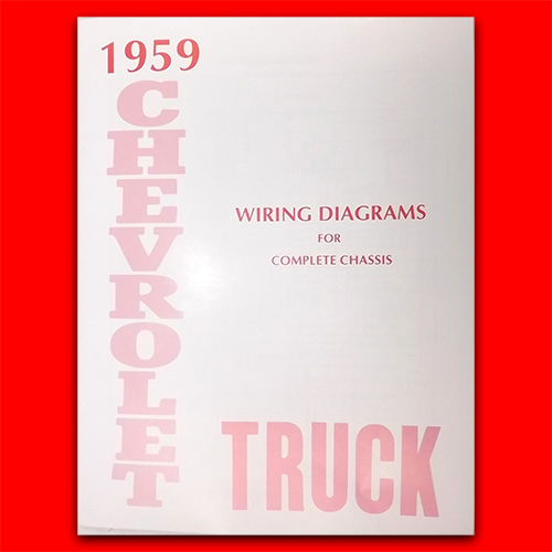 1959 Wiring Diagram Chevrolet and GMC Pickup Truck
