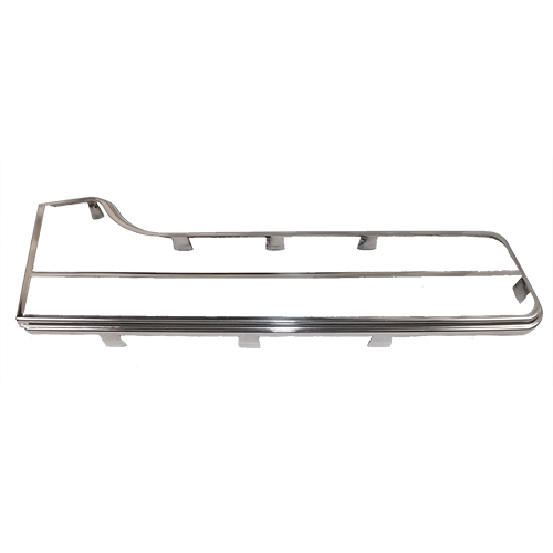1967-1970 Pedal Pad Stainless Trim Bezels Chevrolet and GMC Pickup Truck