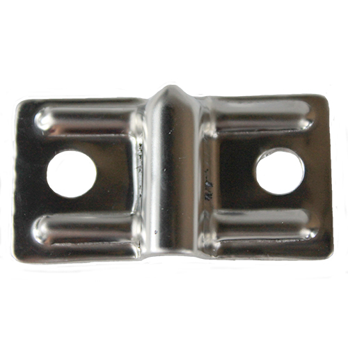 1936-1946 Rear Hood Rod Hold-Down Bracket Stainless Chevrolet and GMC Pickup and Big Truck
