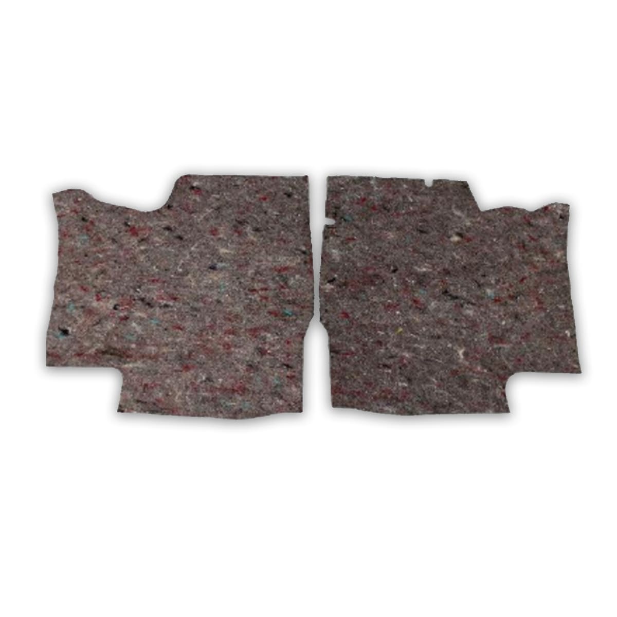 1960-1966 Floor Jute Pad 2 Piece Low Tunnel As Original Chevrolet and GMC Pickup Truck