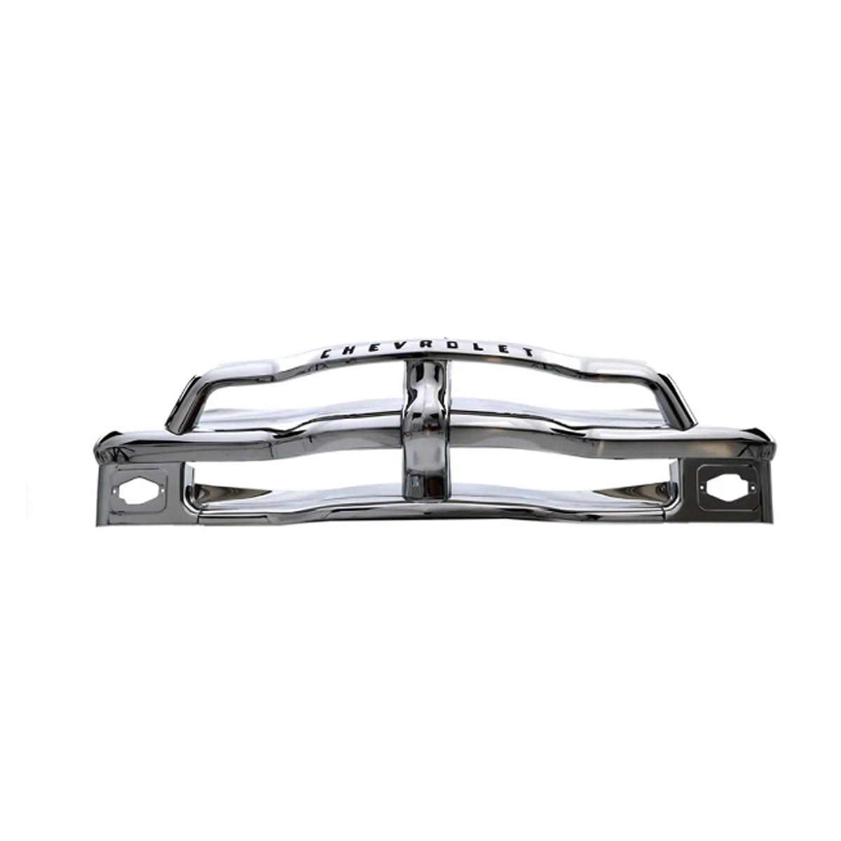 1954-Early 1955 Grille Chrome with Black Letters Chevrolet Pickup Truck