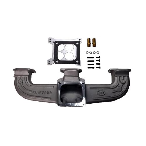 1963-1972 Intake Manifold 4 Barrel & Plate 6 Cylinder Engine Chevrolet and GMC Pickup Truck