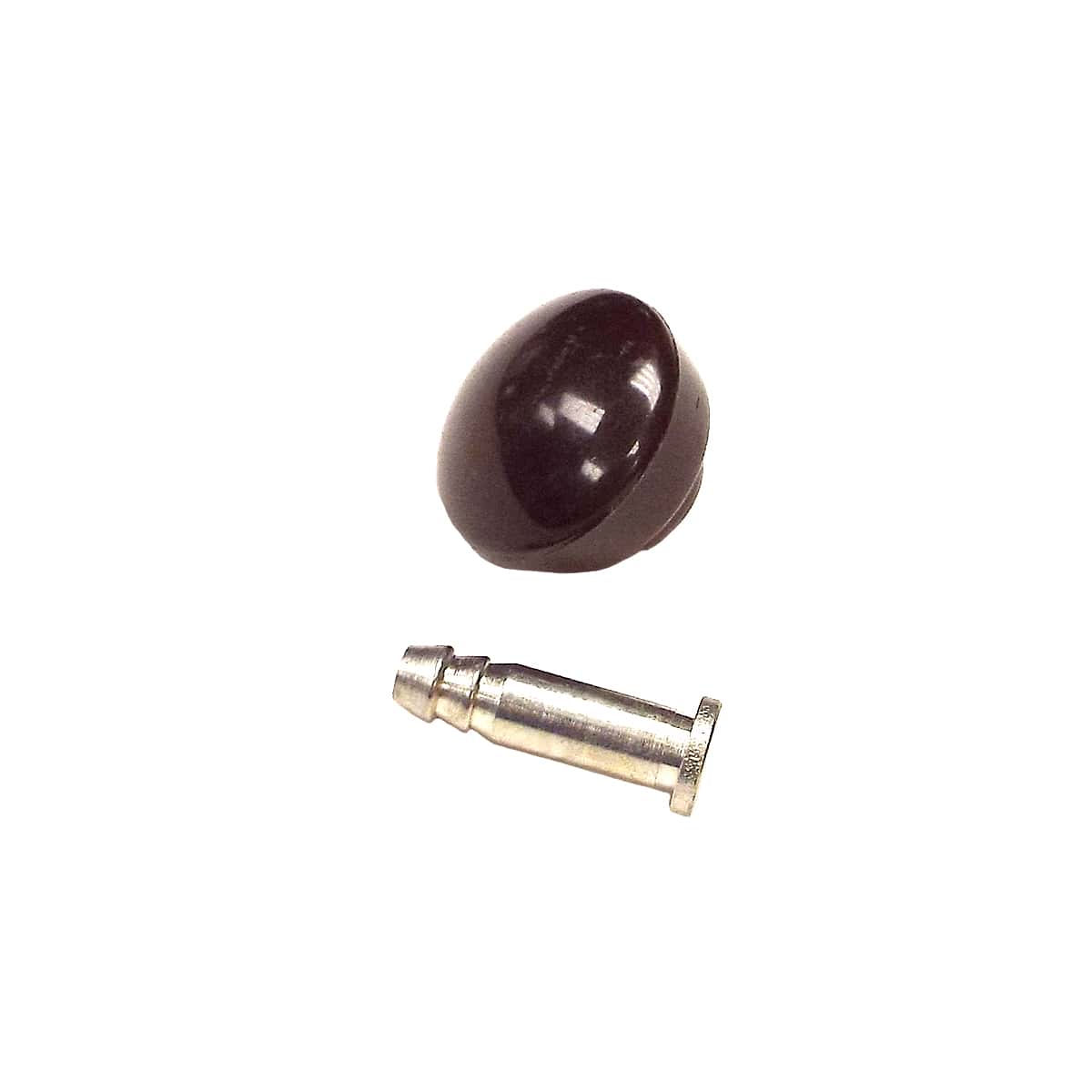 1952-1953 Side Window Crank Knob with Pin Maroon Chevrolet and GMC Pickup Truck