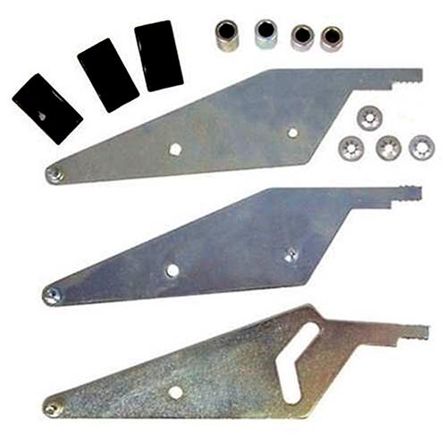 1964-1966 Heater Control Levers with Knobs (Set Of 3) Chevrolet Pickup and Big Truck