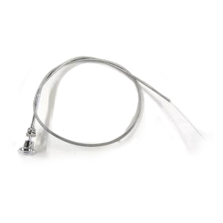 Late 1955-1959 Throttle Cable With Chrome Knob & Letter T Chevrolet and GMC Pickup Truck