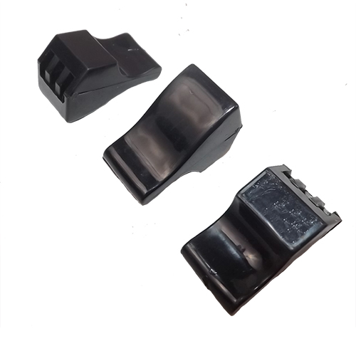 1964-1966 Heater Lever Knobs -Set Of 3 Non-Letered Black-Deluxe Chevrolet and GMC Pickup Truck