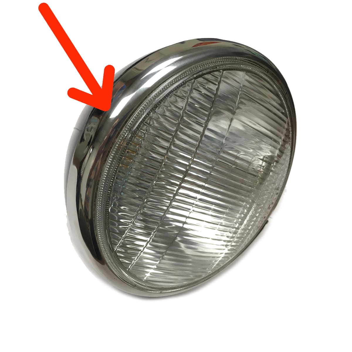 1937-1940 Headlight Bezel chrome Clips included. Chevrolet and GMC Pickup and BigTruck