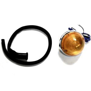 1955-1957 Complete Park Light Assembly with Amber Lens Chevrolet Pickup Truck