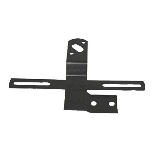 1947-1953 Taillight Bracket Left Black Includes License Plate Bracket Chevrolet and GMC Pickup Truck