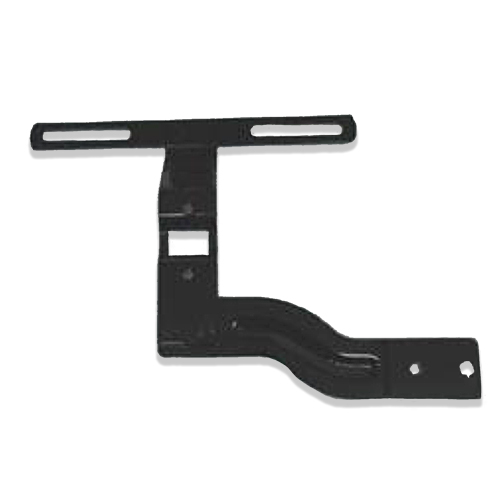 1937-1939 Taillight Bracket Left Black (Includes License Bracket) Chevrolet and GMC Pickup Truck