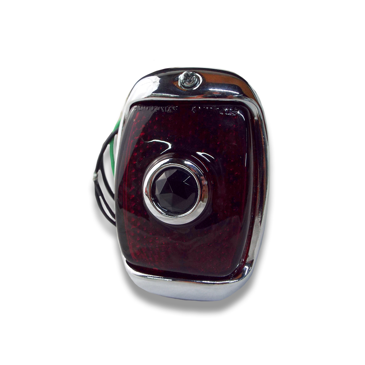 1940-53 Chevrolet / GMC Truck Tail Light Assembly, Chrome With 1940-53 Chevrolet / GMC Truck Tail Light Assembly, Chrome With